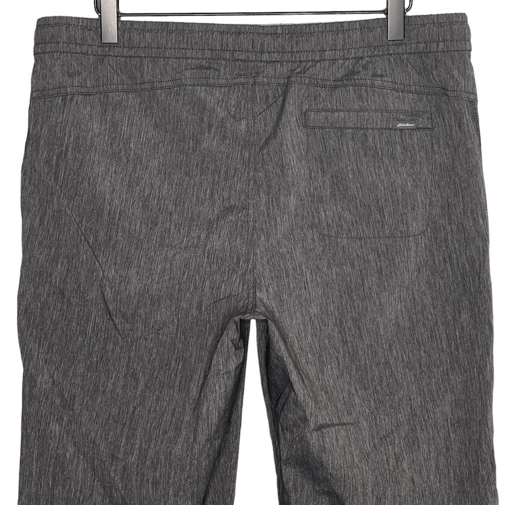 Eddie Bauer Travex Pant 10 Horizon Straight Leg Nylon Jogger Gray Hiking Outdoor - Picture 6 of 10